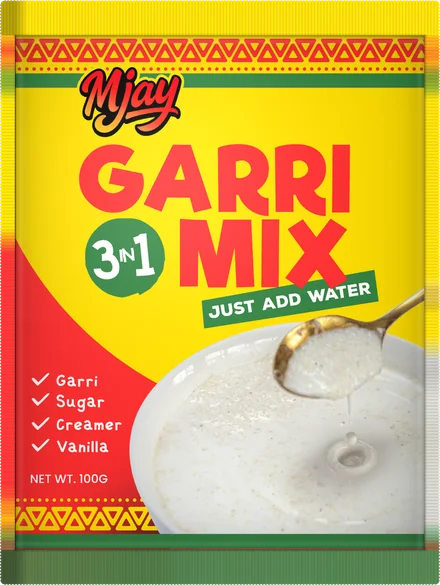 Mjay 3-in-1 Garri Mix pack